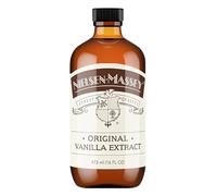 Nielsen Massey Original Vanilla Extract 473ml - Natural Vanilla Essence - Cold Extracted for Rich Flavour & Aroma - - Ideal for Baking, Desserts, Beverages & Savory Dishes - No Artificial Additives