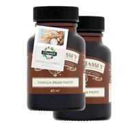 Nielsen Massey Vanilla Bean Paste 60ml, 2 Pack with Brightdale Kitchen Booklet, Vanilla Flavouring Bundle