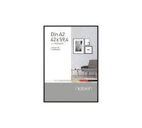 Nielsen Pixel A2 Frosted Black Aluminium Picture Frame, Black