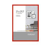 Nielsen Pixel A4 21 X 29.7 Cm Poster Frame Tornado Red With Float Glass And Push/turn Clips