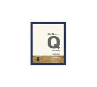 nielsen Quadrum 24 x 30cm Wooden Picture Frame With Protective Glass Front in Blue | Size: 24 x 30 cm Nielsen Blue 24 x 30 cm
