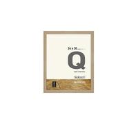nielsen Quadrum 24 x 30cm Wooden Picture Frame With Protective Glass Front in Light Oak | Size: 24 x 30 cm Nielsen Light Oak 24 x 30 cm