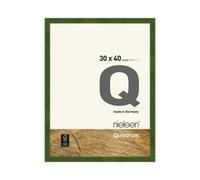Nielsen Quadrum 30 X 40Cm Green Wooden Picture Frame With Float Glass And Push/turn Clips