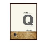 Quadrum 60 x 80cm Wooden Picture Frame With Protective Glass Front Nielsen Dark Brown One Size