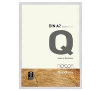 Nielsen Quadrum A2 Snow White Veneer Wooden Picture Frame