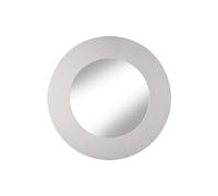 nielsen Round Wooden Wall Mirror Light Grey 90cm Nielsen Light Grey