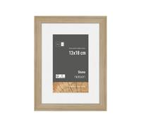 Nielsen Skava 13 X 18Cm Oak Wooden Picture Frame With 9X13Cm Mount, Float Glass And Push/turn Clips