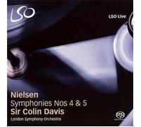 Nielsen: Symphonies Nos. 4 & 5 Hybrid SACD - DSD, Import, Live Edition (2011) Audio CD
