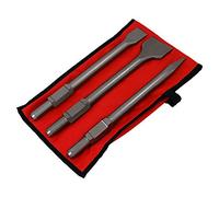 Nielsen Tools CT2807 3pc Hammer Chisel Set, Compatible with CT0903 and CT0904 Electric Hammers