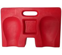 NIERHAUS WOHLTAT KNEE PADS - Anatomic Ergopad Knee Cushion - Comfortable and practical foam knee protection for tilers, craftsmen, floor layers, gardening - Moisture-resistant