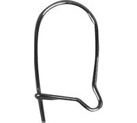 Nieroordraden, 15 mm, verzilverd, SP, 10st (US IMPORT)