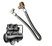 Niesel Air Compressor Check Valve Hose | Backflow Control Fitting - Airtight Sealed Adapter Tube with Check Valve for Winter Garden Marine Industrial RV Truck Basement Outdoor City Well