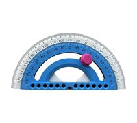 Niesel Angle Protractor,Ergonomic Clear Scale Gadget - Woodworking Protractor Tool,for Beginners Family Woodworking Engineering Drawing Handicraft Making Teaching Mechanical