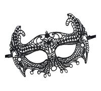Niesel Black Lace Eye - Women's Carnival Face | Festivals Costume Accessory Party Cosplay Masquerade Ball Halloween Carnival Stage