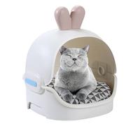 Niesel Cat Caves for Indoor Cats,Waterproof Cat Bed Cave Small Cat House | Semi-Closed Warm Cave Nest Cat Bed House for Small Pets Cats