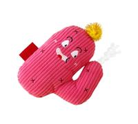 Niesel Catnip Toys,Kitten Teething Toys Cactus Cat Teaser - Safe Bite Resistant Pillow, Interactive Games with Sound, Teeth Cleaning Pet Supplies, Promotes Kitten Exercise