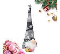 Niesel Christmas Cookie Box, Gnome Storage Tin, Table Decoration, Decorative Container for Chocolate, Festive Furnishings, Living Room, Kitchen, Bar, Family, Friends