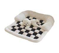 Niesel Couch Cover for Dogs Washable,27.56 Inch Square Thick Non-Slip Pad | Couch Dog Bed - for Furniture Protection Home Cat Puppy Sleep Nap Time