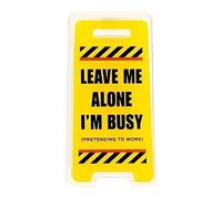 Niesel Desk Memo Holder, Desk Memo Holder, Table Photo Clip Stand with Warning Sign Design, Funny Number Card Holder, Learning Note Holder, Acrylic for Picture Memo Cards