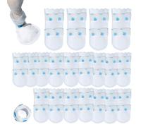 Niesel Dog Shoes for Breathable Dog Shoes for Puppies, Shoe Covers with Self-Adhesive Bandage for Walks, Multifunctional Paw Protection for Wound Healing for Older and Medium Dogs