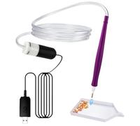 Niesel Electric Rhinestone Pen, Rhinestone Art Painting Pen, Electric Vacuum Rhinestone Art Painting Pen - Bead Adsorption USB Craft Project Applicator Portable for Home, Nursery