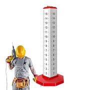 Niesel Equal Height Ruler, Stick Ceramic Tile Artifact, Level Positioning Ruler, Horizontal Elevation, Hand Tool for Father Men