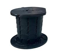 Niesel Folding Commode Chair, Portable Camping Toilet for Adults with Waterproof Seat, Waterproof Lightweight Travel Toilet with 400 kg Capacity for Bed Side