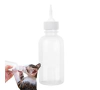 Niesel Kitten Nursing Bottle | Small Cats Milk Feeder - Portable 4 Oz Feeding Bottle for Rabbits Hamster Puppy Walking Road Trip Camping Car Hiking Travel