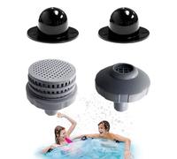 Niesel Pool Outlet Nozzle, Submersible Valve Screen Connection, Garden Replacement Parts for Summer, Patio, Garden, Commercial and Private Swimming Pools