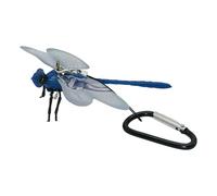 Niesel Realistic Dragonfly Clip - Simulation Dragonfly Pendant - Creative Clip On Dragonfly for Hat, Realistic Dragonfly Pole Clips for Outdoors, Dragonfly Decor Gardening