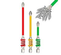 Niesel Screwdriver Bits - Safety Drill Attachment with Magnetic Spring | Spring Drill Attachment for Crafts, Household, Sanitary, Mechanics, Woodwork, Car