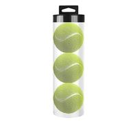 Niesel Tennis Ball Container, Clear Tennis Ball Holder, Ball Storage Container, Sports Accessories for Tennis Balls, Pong Balls, Baseballs