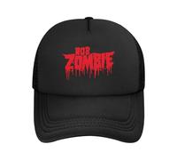NIETRET Unisex Rob Singer Zombies Classic Trucker Hat Solid Color Mesh Baseball Cap Adjustable Snapback Summer Cap