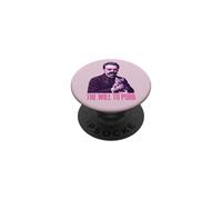 Nietzsche Cat Will To Purr Funny Philosophy PopSockets Adhesive PopGrip