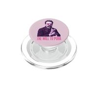 Nietzsche Cat Will To Purr Funny Philosophy PopSockets PopGrip for MagSafe