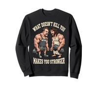 Nietzsche Quote Funny Philosophy Gym Powerlifting Sweatshirt