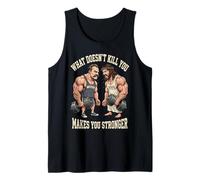 Nietzsche Quote Funny Philosophy Gym Powerlifting Tank Top