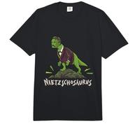Nietzsche T-Rex Dinosaur Design for a Philosophy Student Comfort Colors Adult Heavyweight T-Shirt