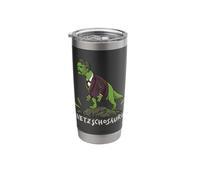 Nietzsche T-Rex Dinosaur Design for a Philosophy Student Stainless Steel Insulated Tumbler
