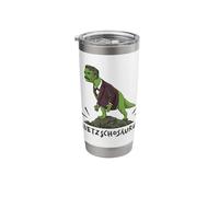 Nietzsche T-Rex Dinosaur Design for a Philosophy Student Stainless Steel Insulated Tumbler