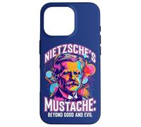 Nietzsche's Mustache Beyond Good And Evil Quote Philosophy Case for iPhone 16 Pro