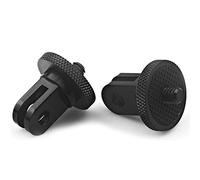 Niewalda Aluminum Camera Tripod Mount Adapter,2pcs ¼-20 Conversion Adapter for Tripod, Suitable for GoPro Hero/Sony/ Insta360 X3/ Sjcam/Action Camera and Other Standard 1/4 inch Camera Accessories
