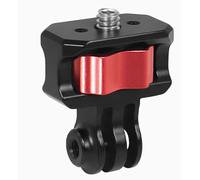 Niewalda Tripod Adapter for GoPro, Aluminum 1/4" Camera Tripod Mount, Tripod Mount Adapter with 360° Rotation and Anti-Slip Lock for Cycling, Diving, Action Camera Tripod Accessories Attachments