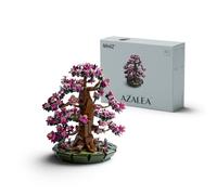 Nifeliz Azalea Bonsai Tree Building Set for Adults, Artificial Botanical Display Model for Home and Office Decor, for Plant Lovers (790 PCS, NF10375)