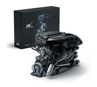Nifeliz L6 Engine Building Set, Advanced Collector’s Engine Model Set, Physical Science Educational Block for Adults, Home or Office Display (2,820 PCS, NF10316)