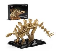 Nifeliz Stegosaurus Fossils Model Toy, Dinosaur Skeleton Building Set with Display Base for Adults, for Enthusiasts and Collectors (665 PCS, NF10353)