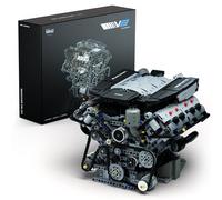 Nifeliz V8 Engine Building Set, Exclusive Advanced Collector's Engine Model to Build, Physical Science Experiment Toy for Adults, Home or Office Décor, Collectible Gifts (2725 PCS, NF10287)