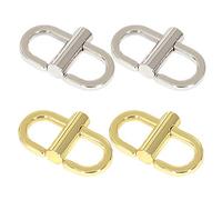 商品图片 Nifocc Adjustable Metal Buckles for Chain Strap Bag Handbag Shorten Length Chain Links Tiny Clip for Crossbody Chain Strap Length Shorten Accessories 4 Pcs 2 Colors