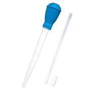 Nifocc Coral Feeder Fish Tank Waste Cleaner Aquarium Dropper Aquarium Syringe Liquid Fertilizer Feeder Long Acrylic Marine Fish Feeding Tool with Extension Tube
