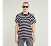 G-STAR Nifous Stripe Short Sleeve T-Shirt L Black